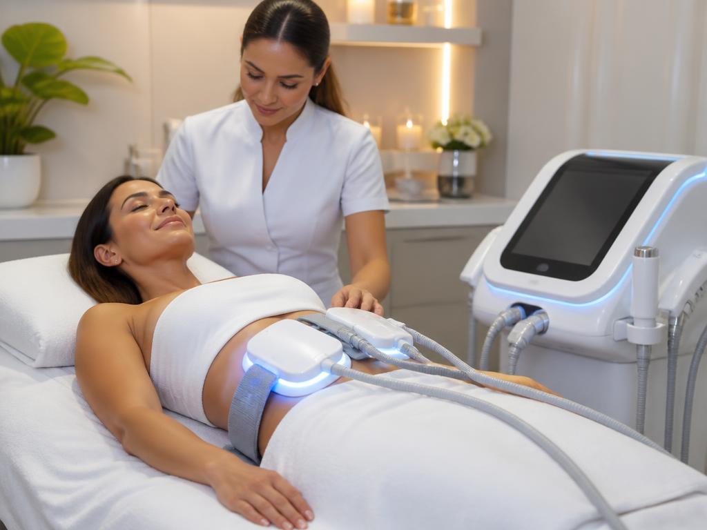 iCRYO Richmond Cryosculpting body sculpting session